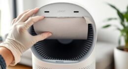 clean levoit air purifier