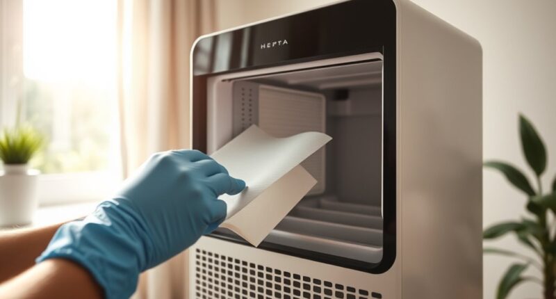 clean maintain air purifier