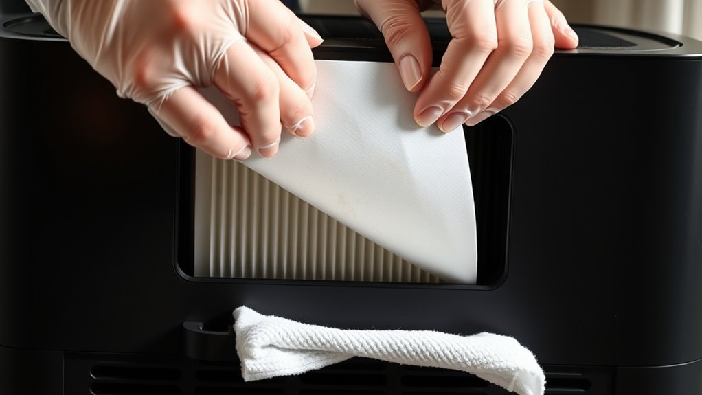 clean replace maintain filters