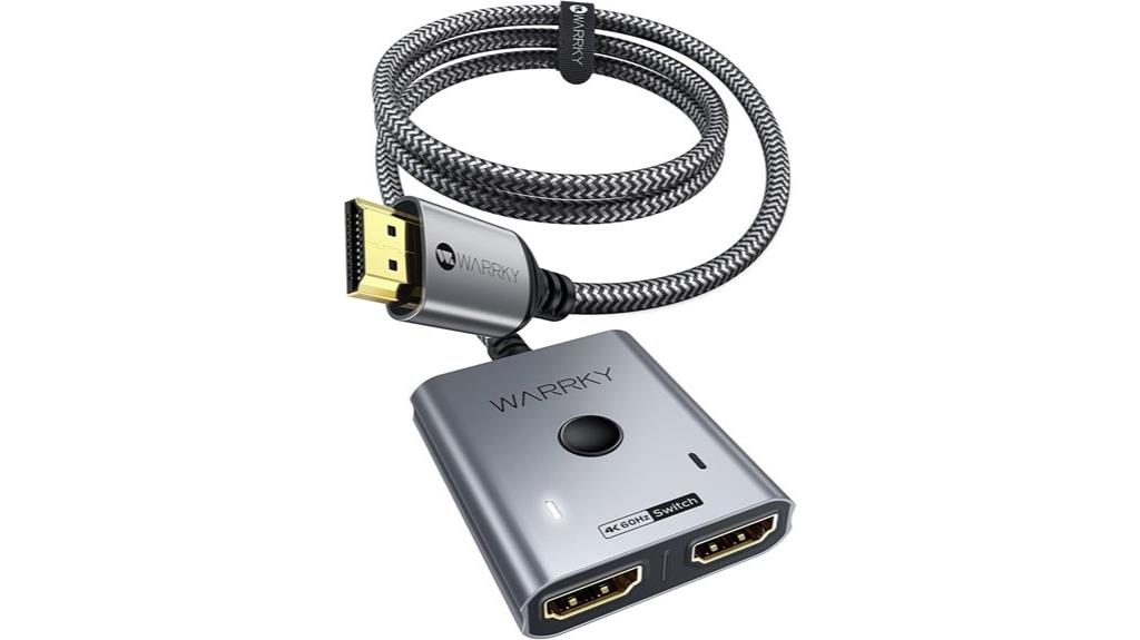dual hdmi 2 in 1 switch