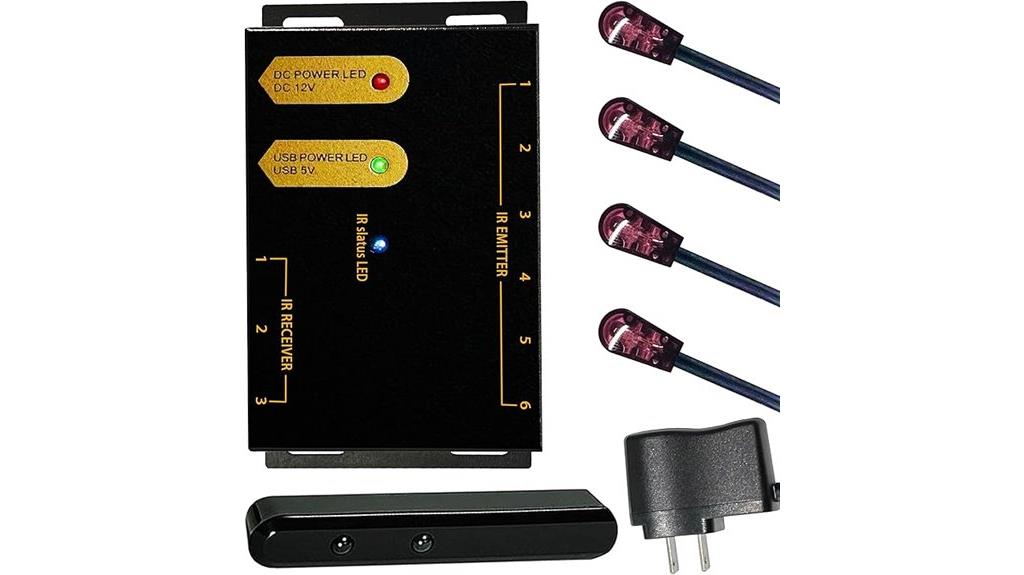 dual sensor ir repeater