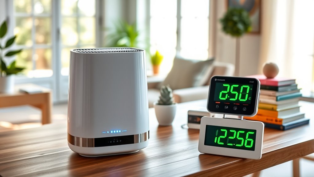 energy efficient air purifier features