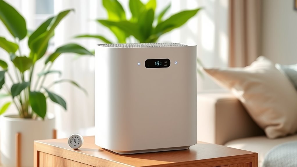 energy efficient air purifier operation