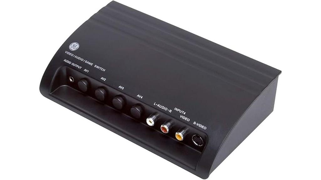 ge rca av switch