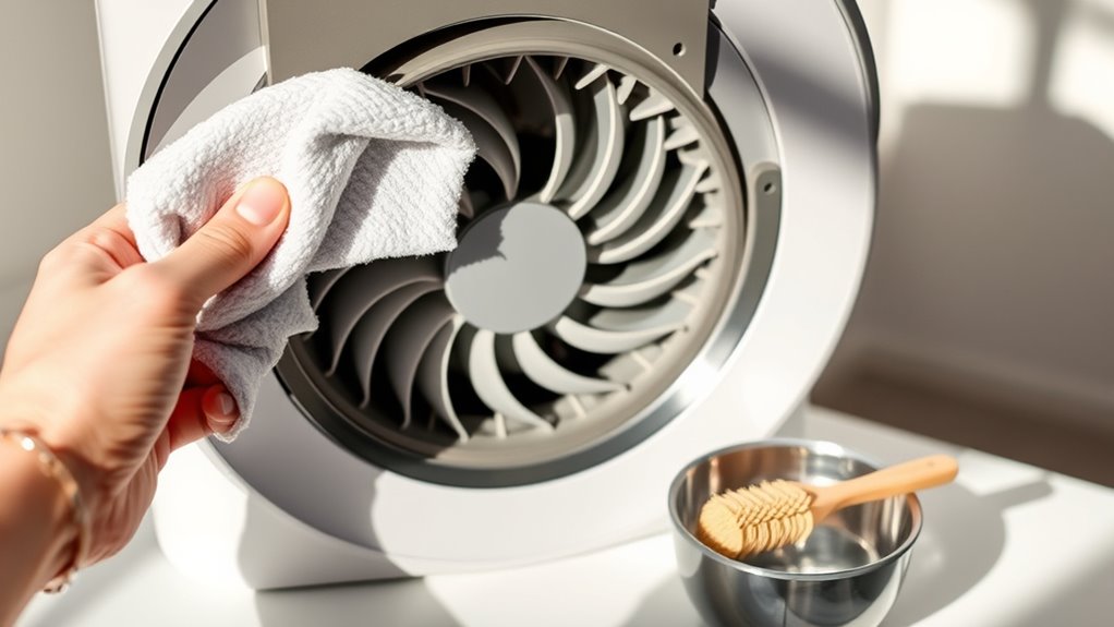 gentle cleaning and maintenance
