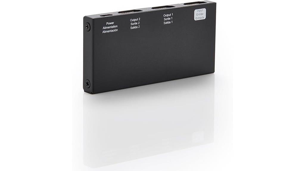 hdmi splitter 1 in 2 out