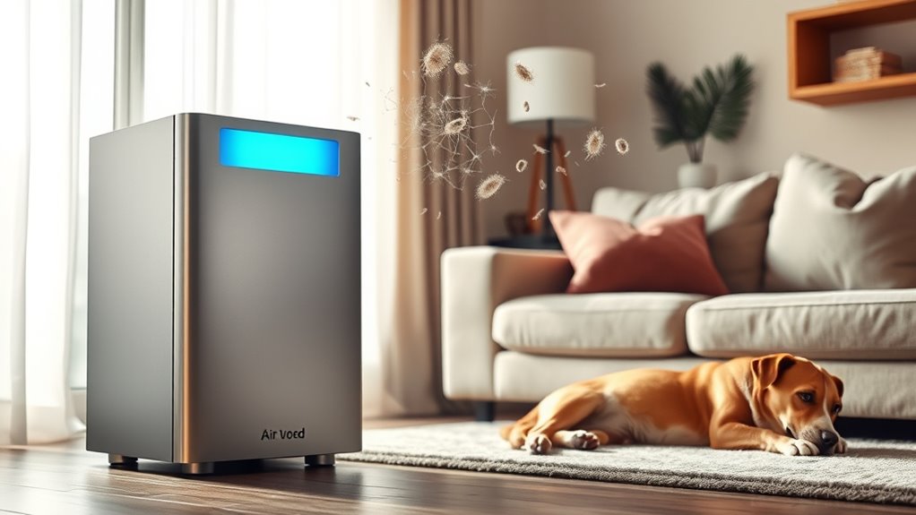 hepa filters trap pet allergens
