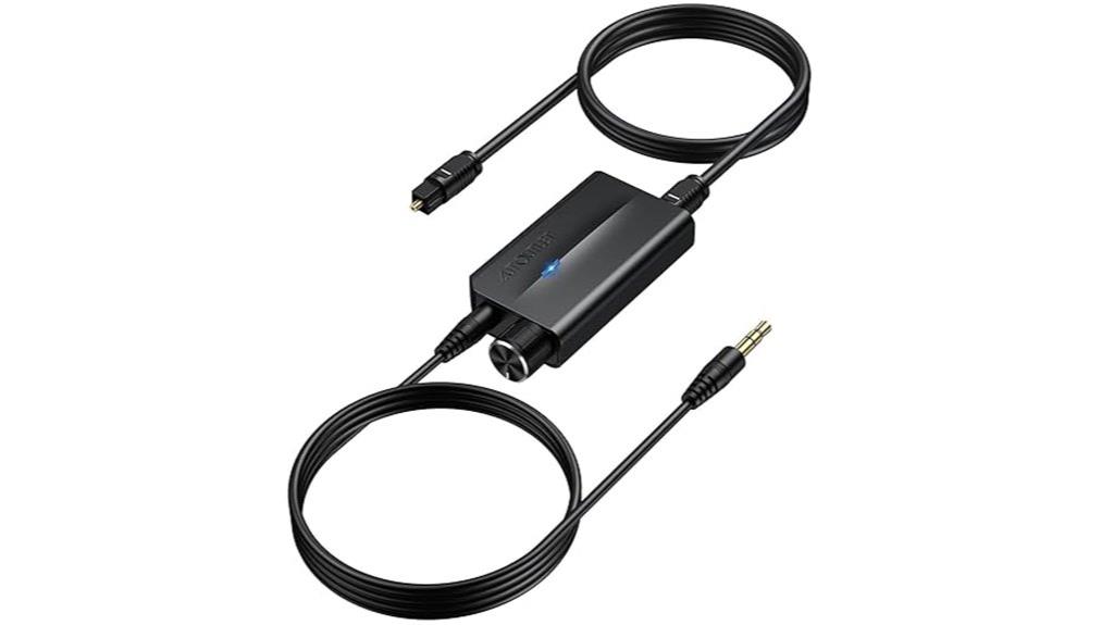 high resolution optical audio converter