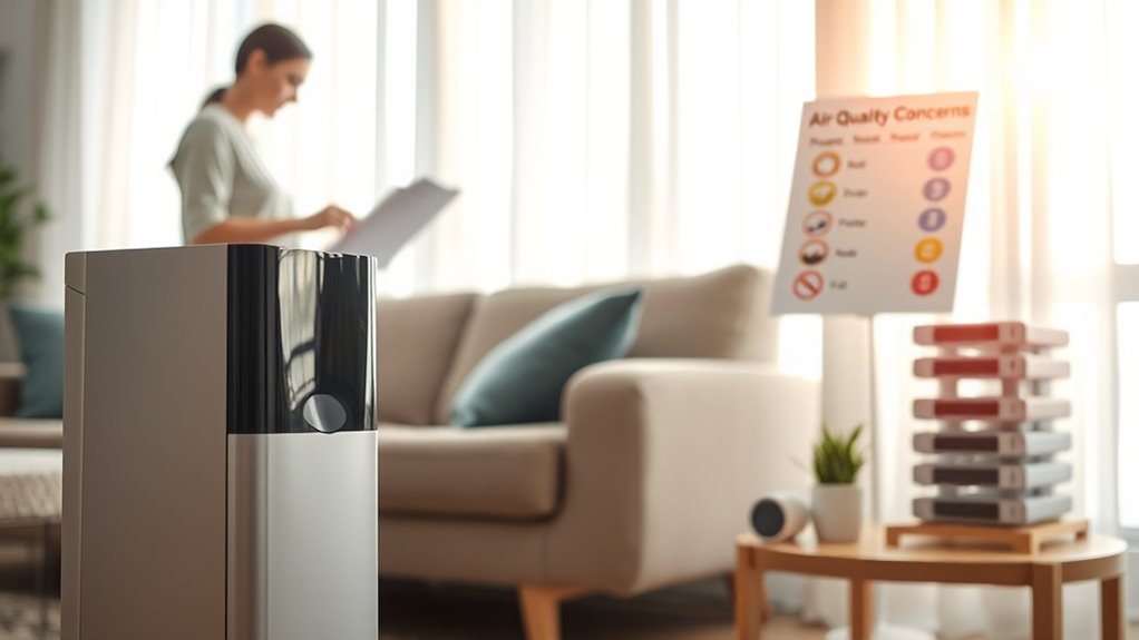 identify and address indoor pollutants
