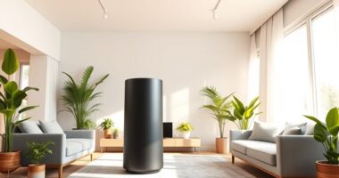 large room air purifier selection
