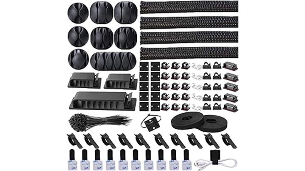 norocme 192 piece cable organizer