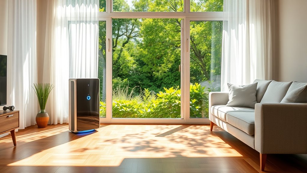 open windows for fresh air