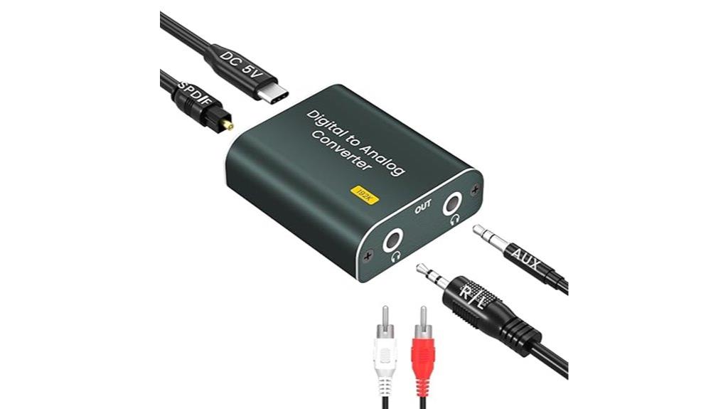 optical and rca outputs