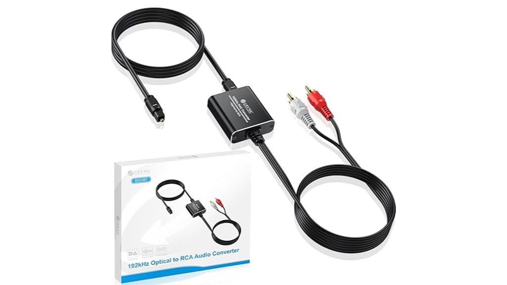 optical to rca converter