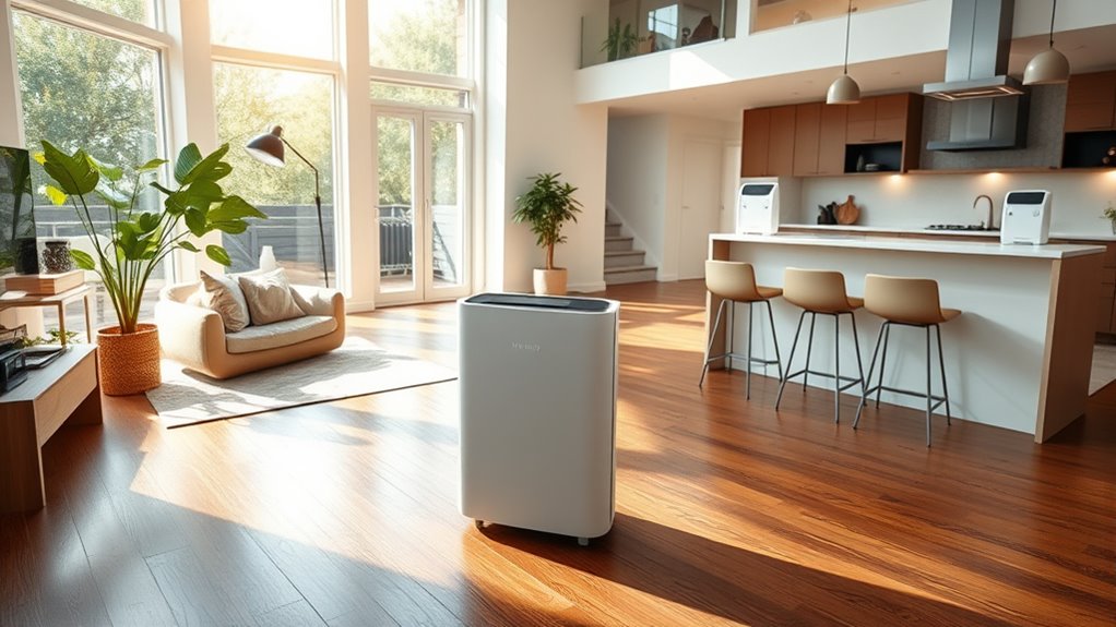 optimal air purifier placement