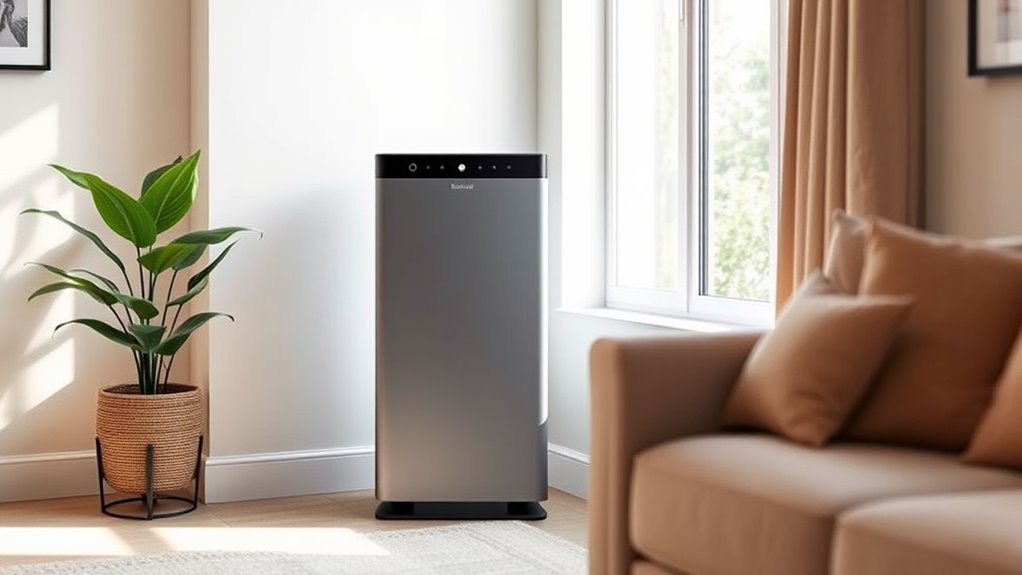 optimal air purifier placement