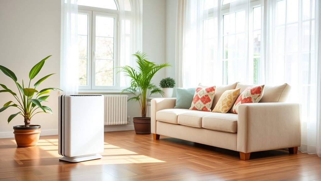 optimal air purifier placement