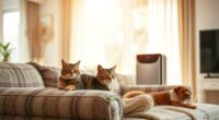 pet allergens and odors