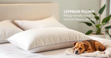 pet allergy relief pillows