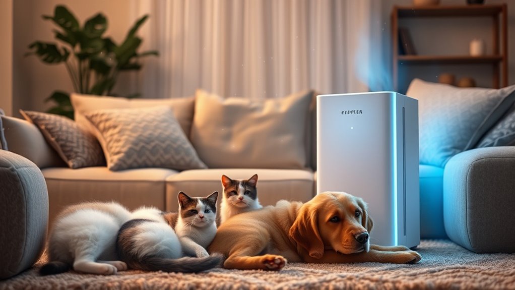 pet dander reduction benefits