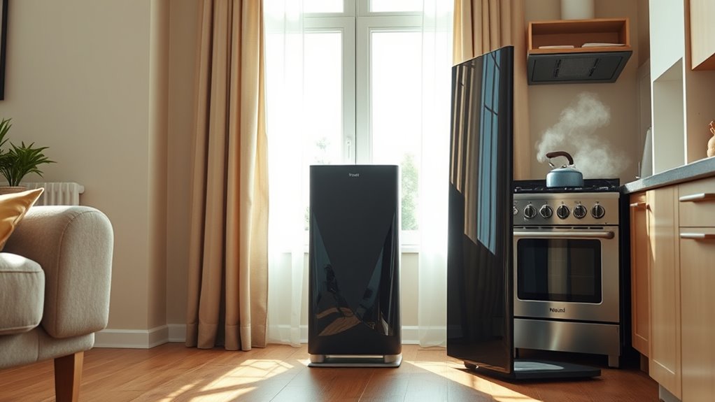 place purifier near pollution sources