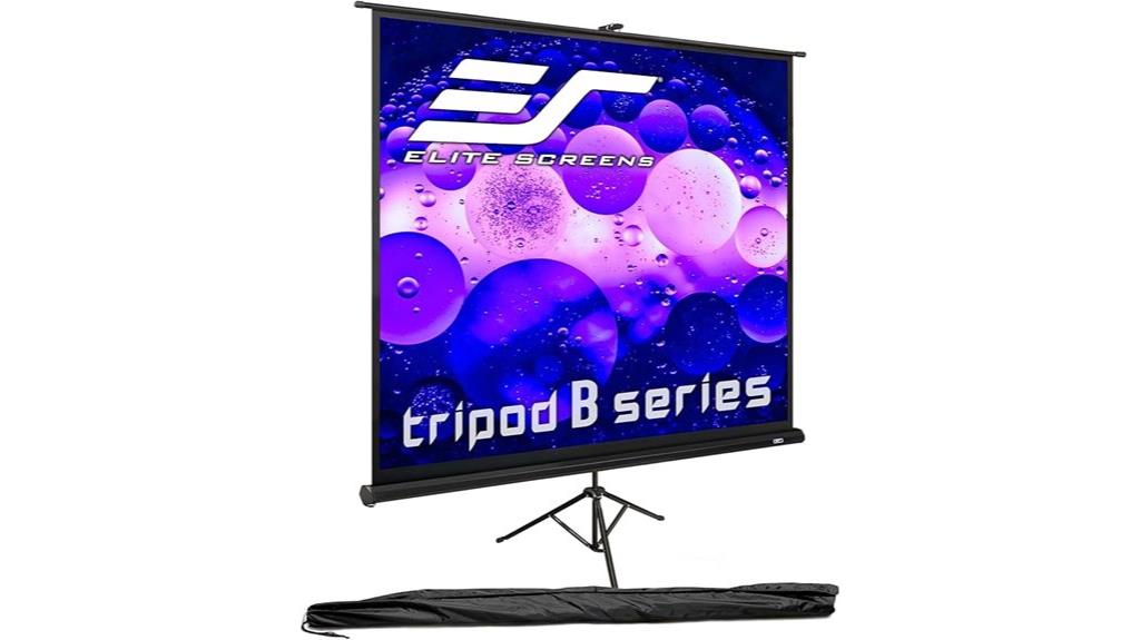 portable 85 inch tripod screen