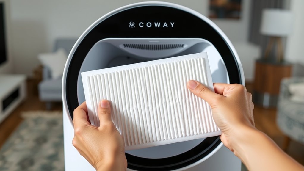 proper filter installation process