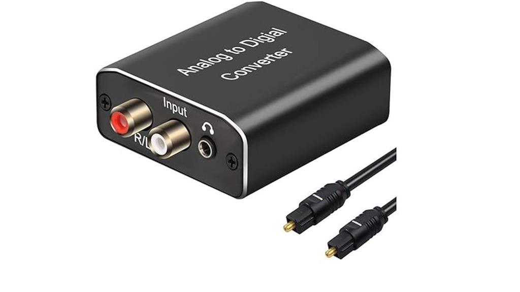 rca to optical adapter