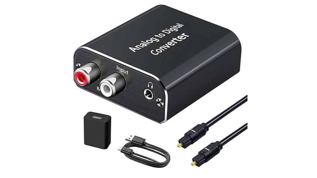 rca to optical converter