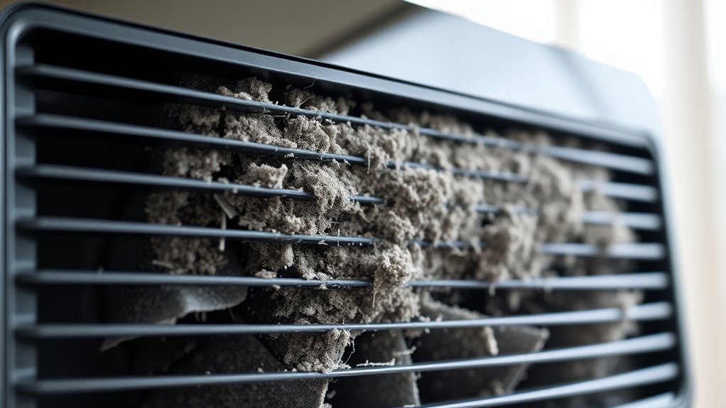 replace clogged air filter
