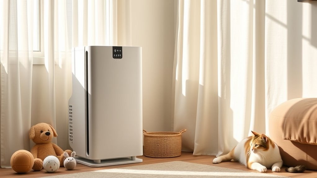 safe quiet pet air purifiers