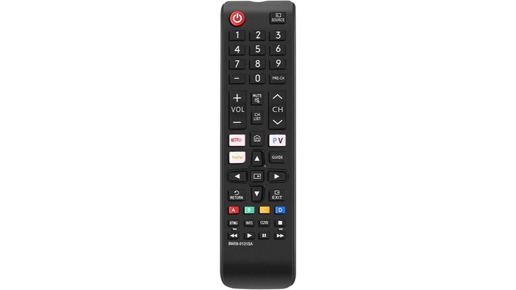 samsung tv universal remote