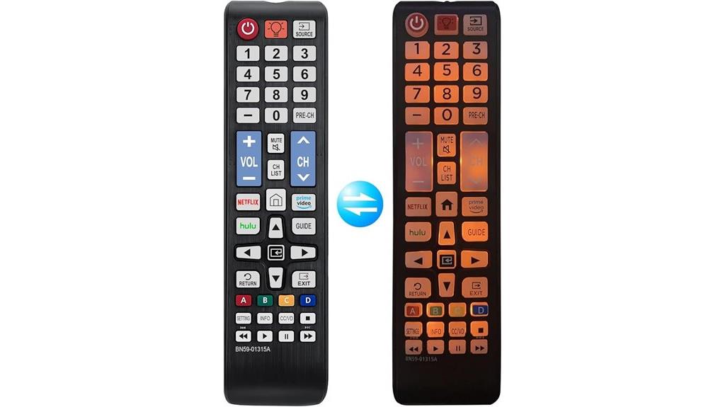 samsung tv universal remote
