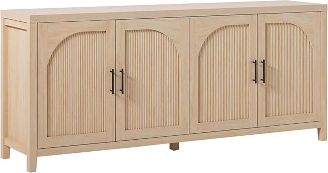 sasha 70 reeded sideboard