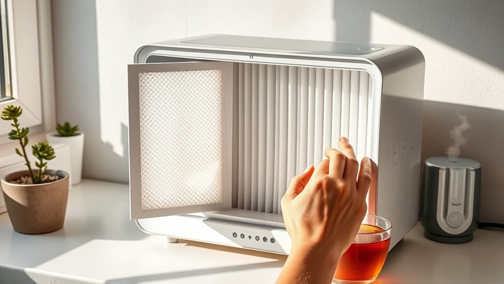 schedule regular filter maintenance