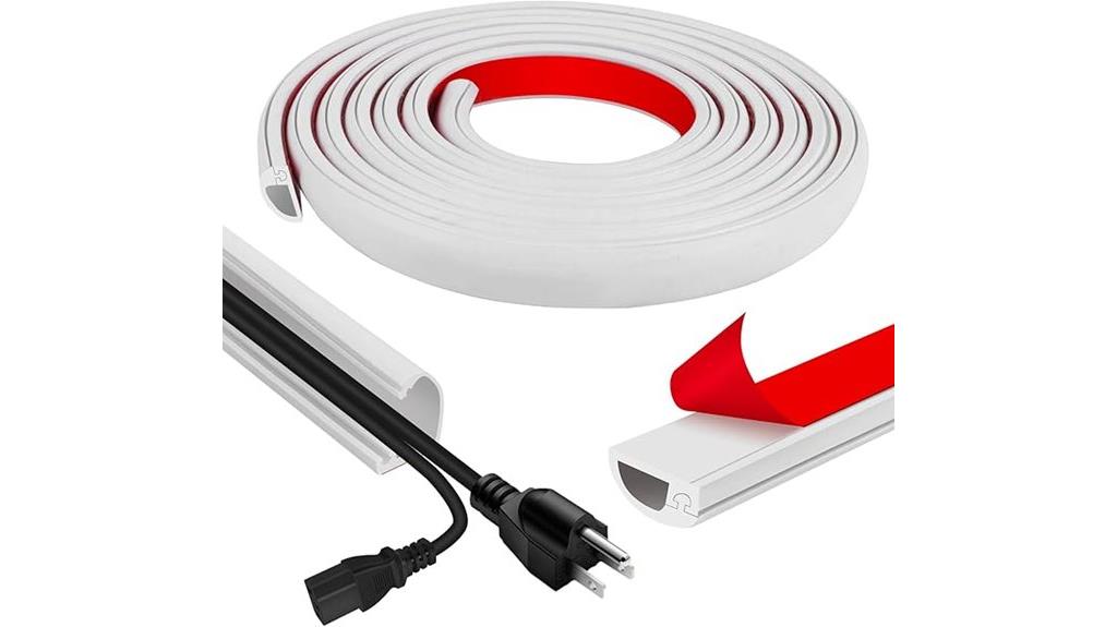 self adhesive cable wall cover