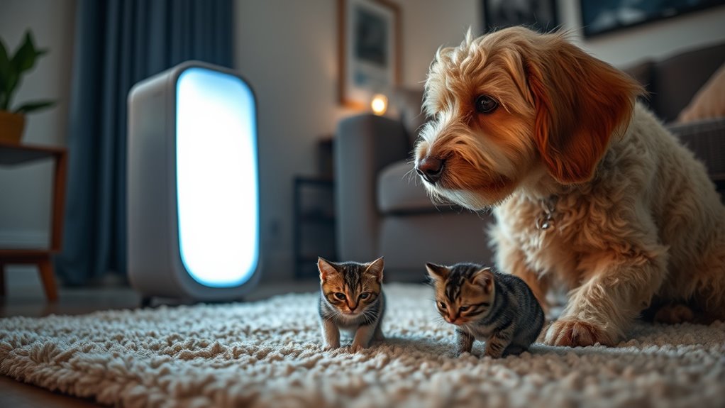 signs of pet air purifier reactions