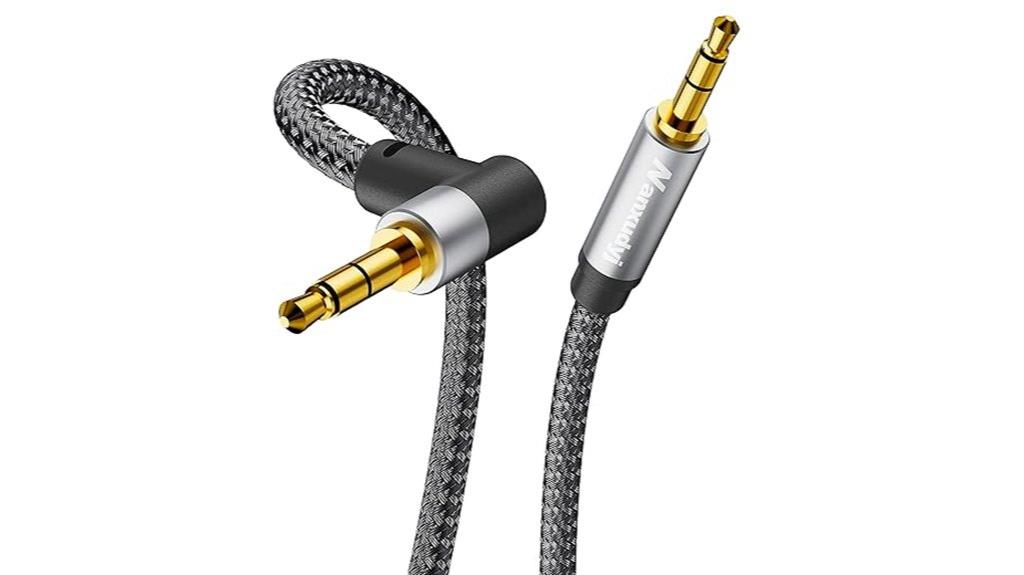 six foot stereo audio cable