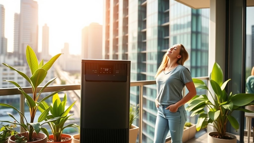 smart sensor equipped air purifiers