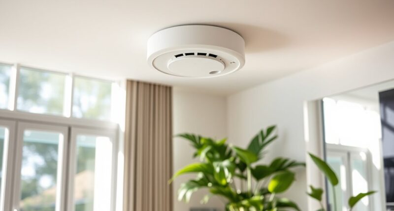 smart smoke detectors with air purifiers