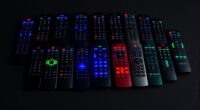 top backlit remote options