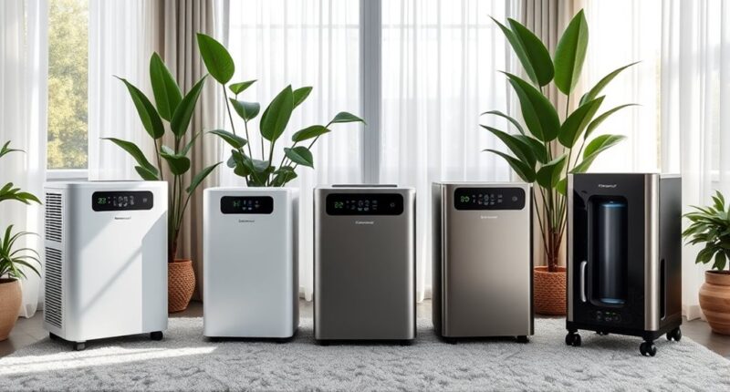 top dehumidifier purifier combos