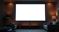 top projector screen stands