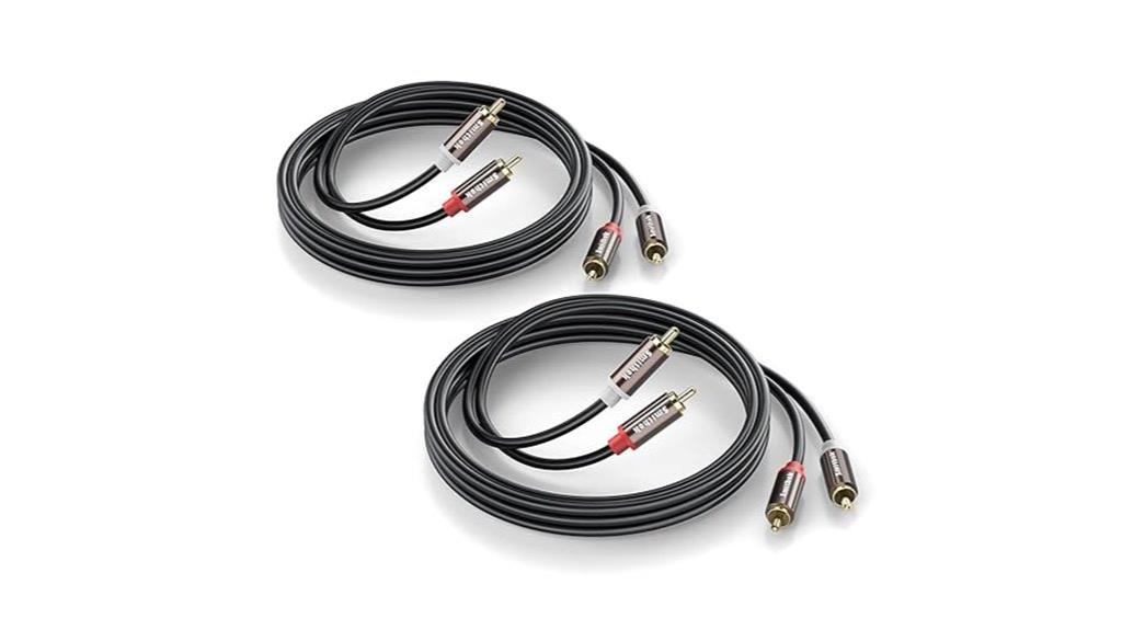 two pack rca cables