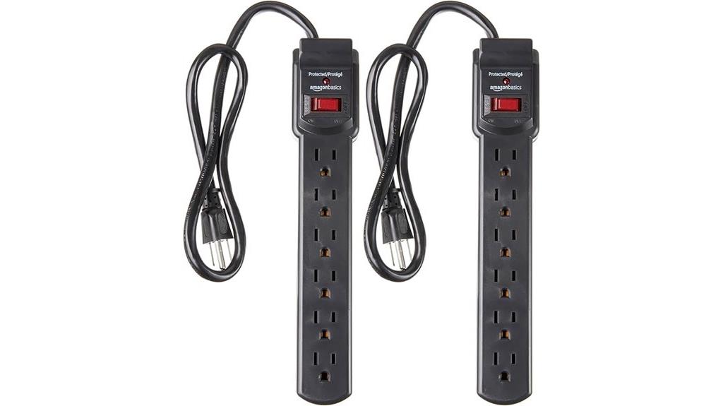 two pack surge protectors