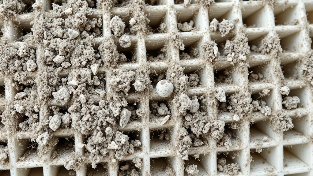 visible dirt indicates replacement