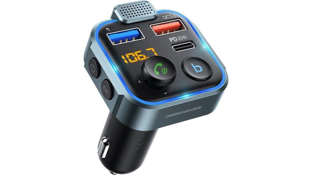 wireless car audio transmitter