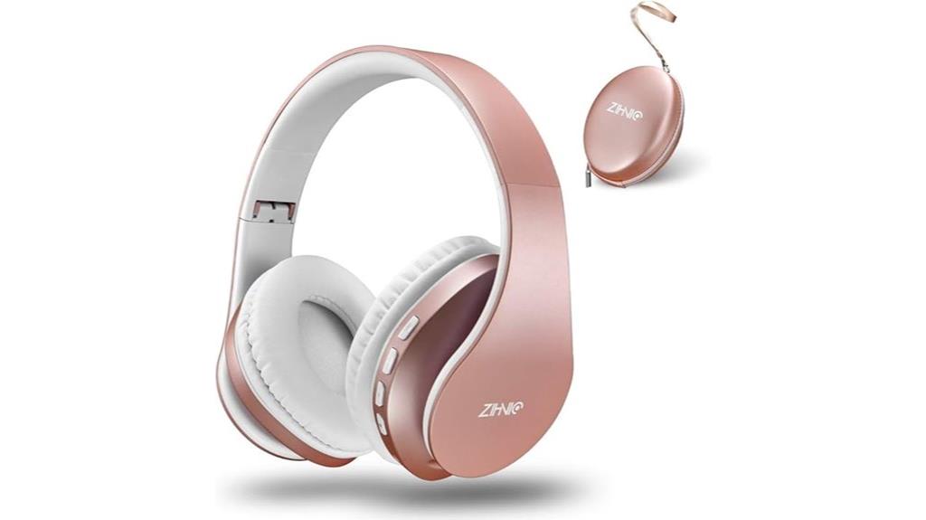 wireless foldable headphone features