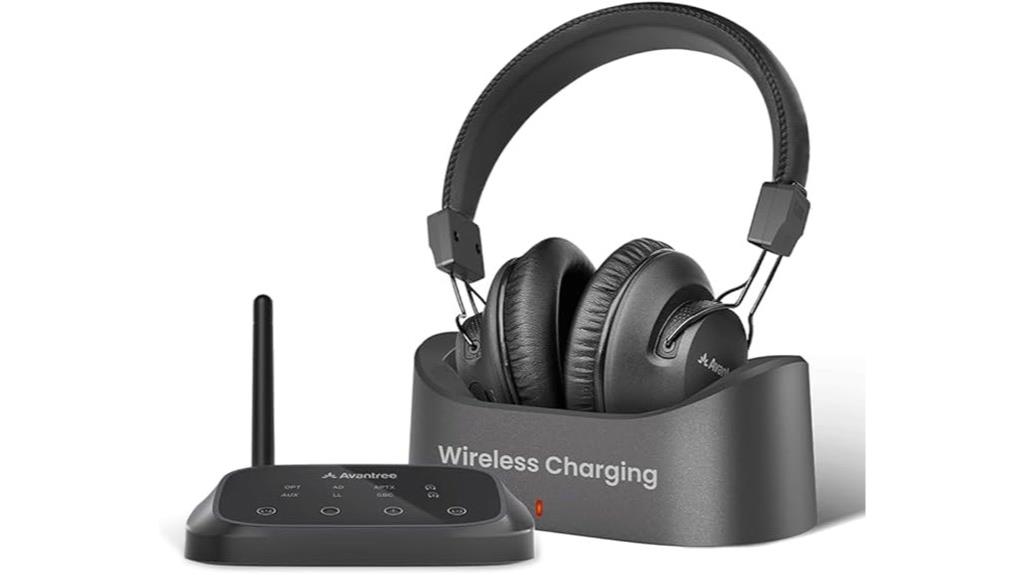 wireless headphones with transmitter