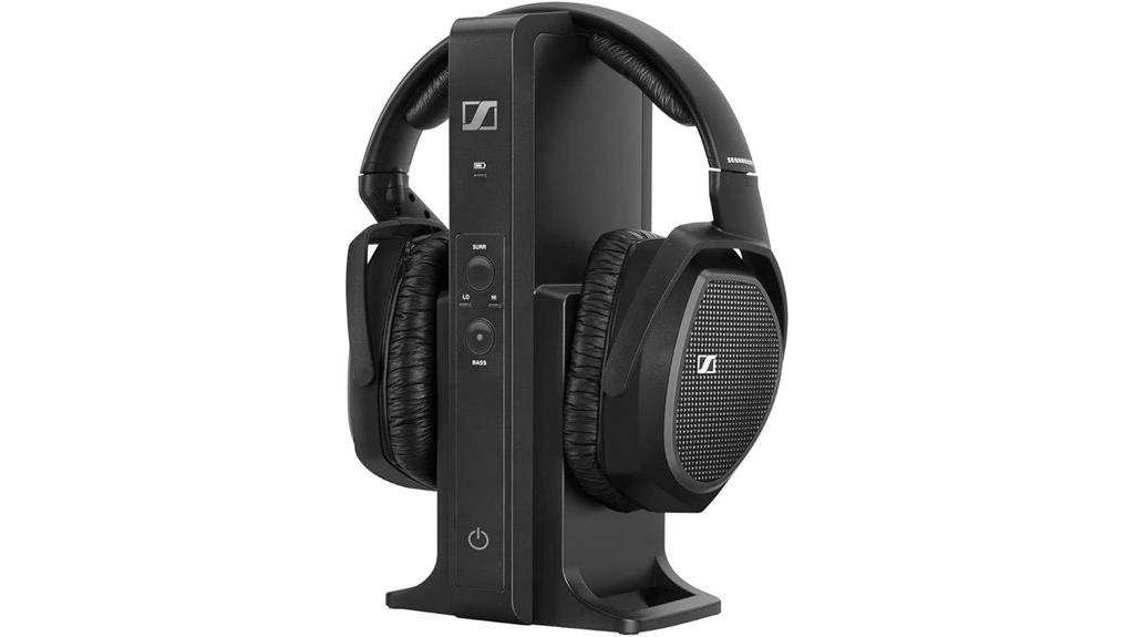 wireless rf headphone system
